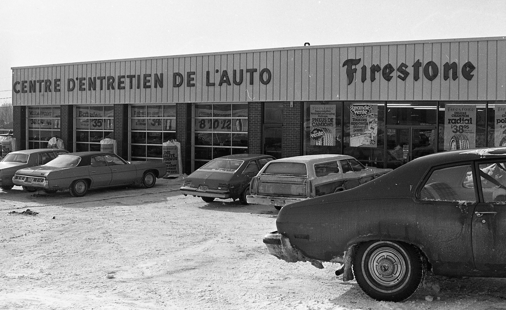 Ouverture officielle du Firestone sur le boulevard Arthur-Sauvé