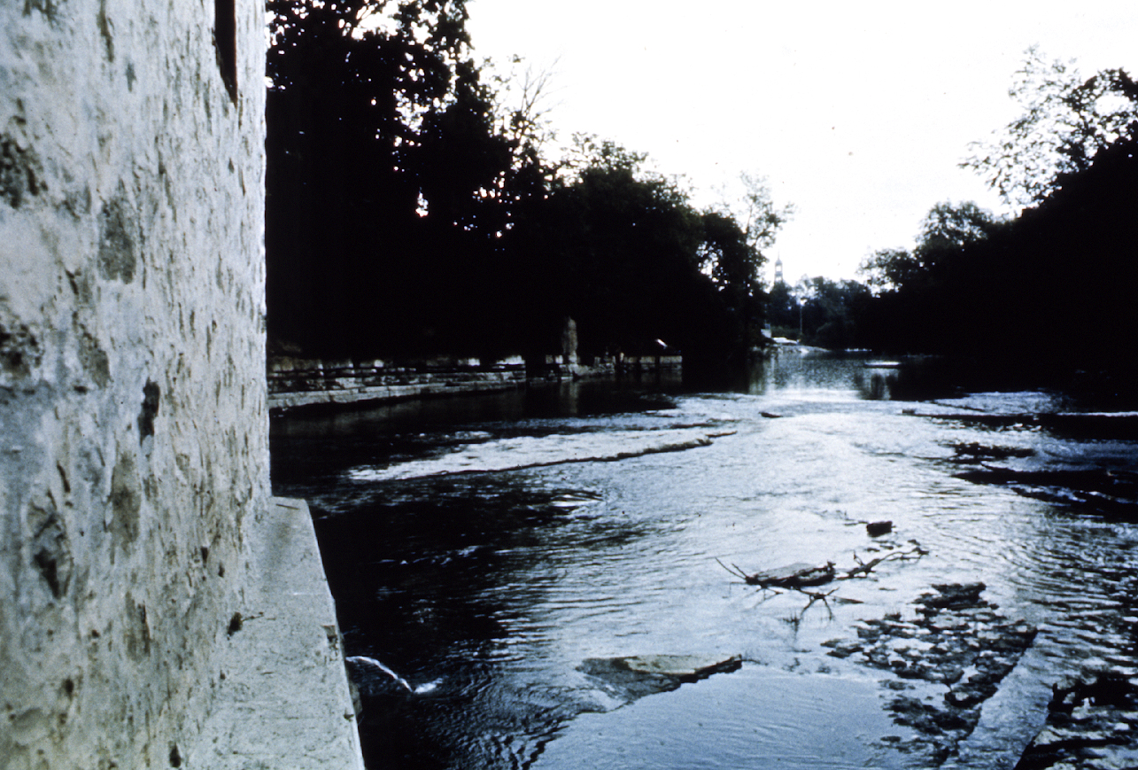 Vue de la rivière du Chêne depuis le moulin Légaré